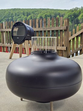 Réchauffeurs de terrasse à pellets